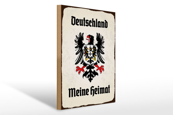 Holzschild - Adler Mein Heimat