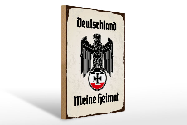 Holzschild - Adler Mein Heimat