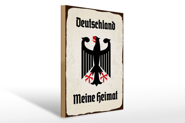 Holzschild - Adler Mein Heimat