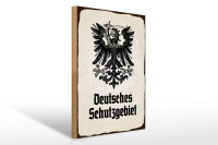 Holzschild - Adler D Schutzgebiet