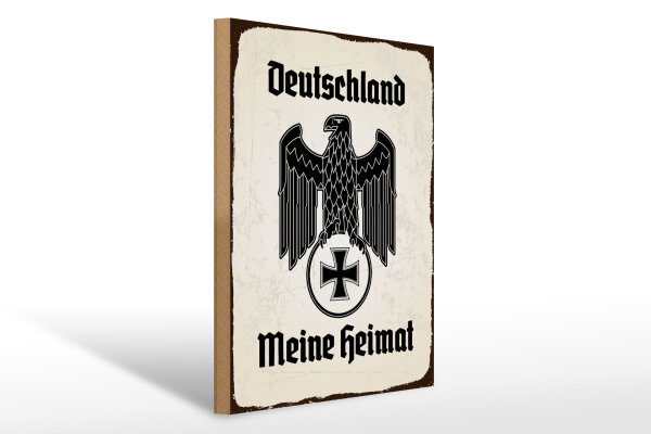 Holzschild - Adler Mein Heimat