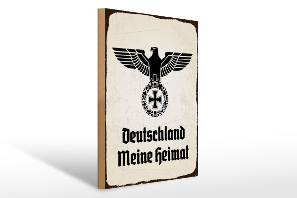 Holzschild - Adler Heimat