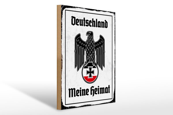 Holzschild - Adler Mein Heimat