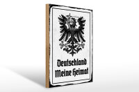Holzschild - Adler Heimat