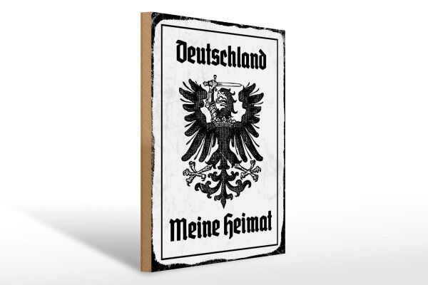 Holzschild - Adler Mein Heimat