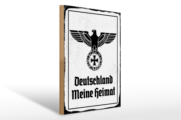 Holzschild - Adler Heimat