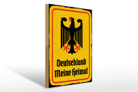 Holzschild - Adler Heimat