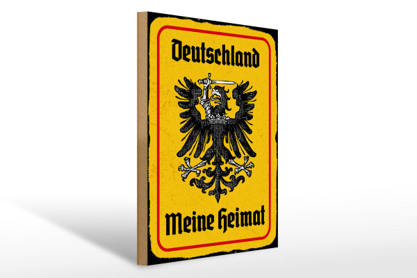 Holzschild - Adler Mein Heimat