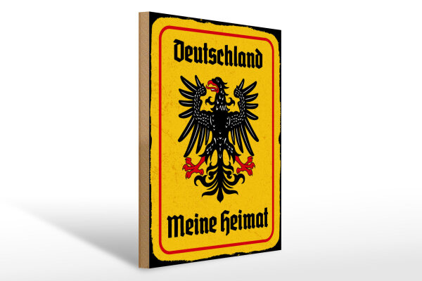 Holzschild - Adler Mein Heimat