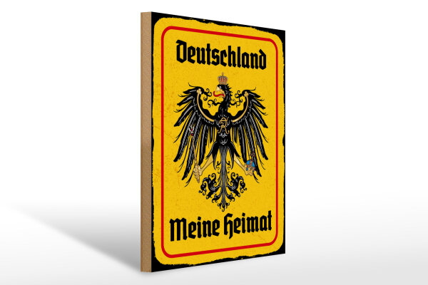 Holzschild - Adler Mein Heimat