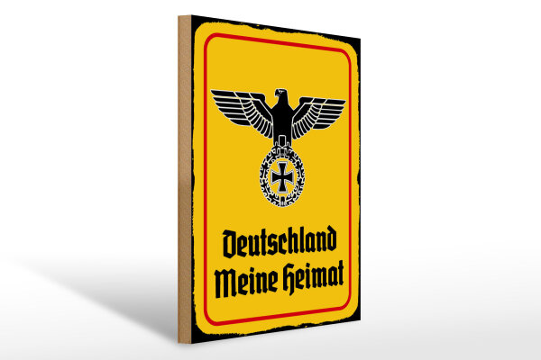 Holzschild - Adler Heimat