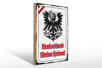 Holzschild - Adler Heimat