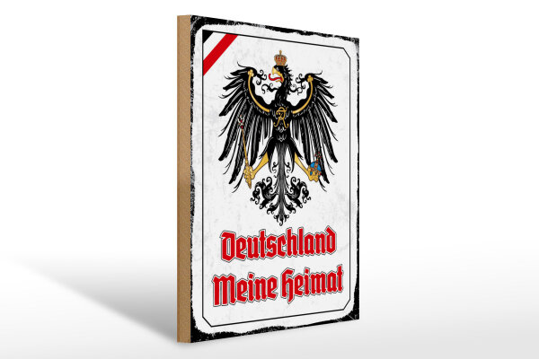 Holzschild - Adler Heimat