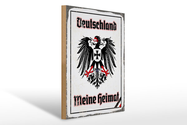 Holzschild - Adler Mein Heimat