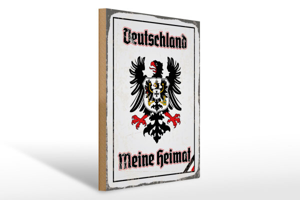Holzschild - Adler Mein Heimat