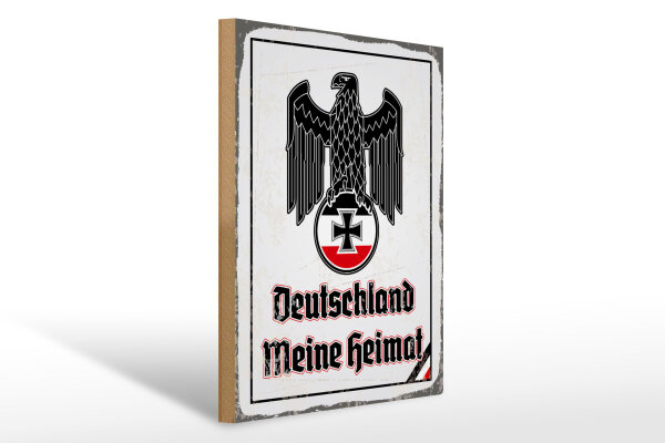 Holzschild - Adler Heimat