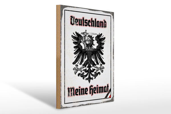 Holzschild - Adler Mein Heimat