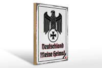 Holzschild - Adler Heimat