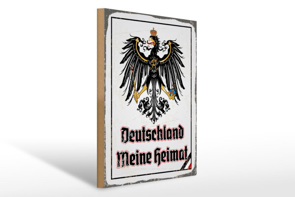 Holzschild - Adler Heimat
