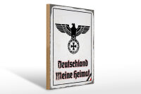 Holzschild - Adler Heimat
