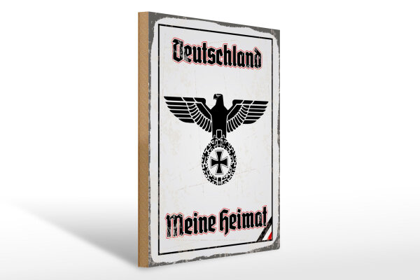 Holzschild - Adler Mein Heimat