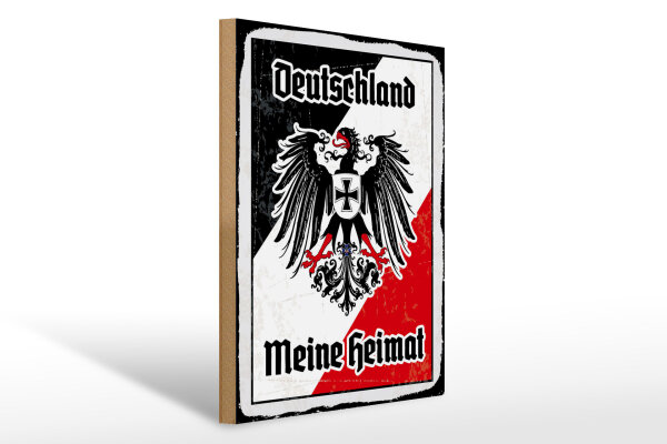 Holzschild - Adler Mein Heimat