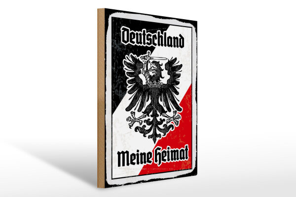 Holzschild - Adler Mein Heimat