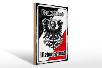 Holzschild - Adler Mein Heimat