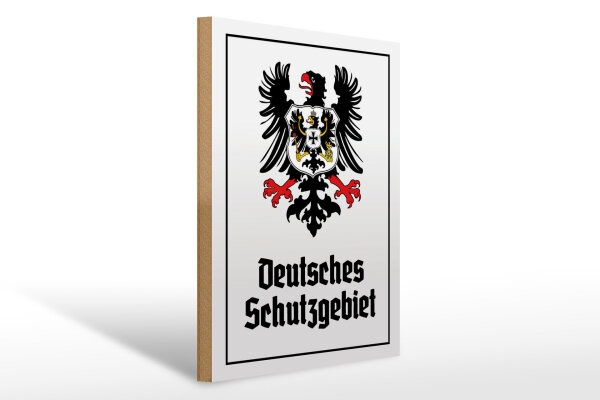 Holzschild - Adler D Schutzgebiet