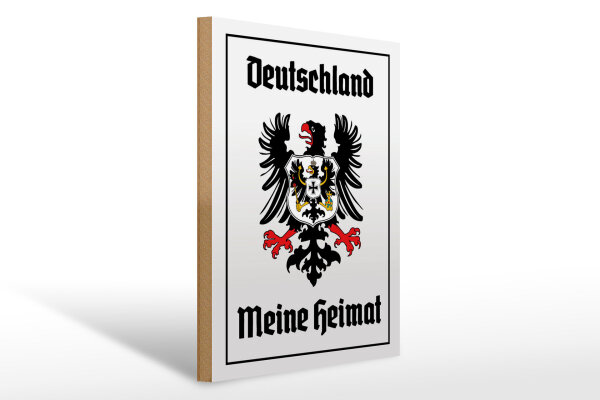 Holzschild - Adler Mein Heimat