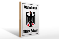 Holzschild - Adler Mein Heimat