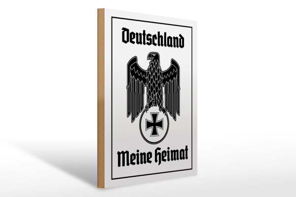 Holzschild - Adler Mein Heimat