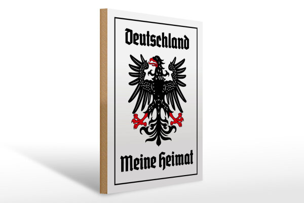 Holzschild - Adler Mein Heimat