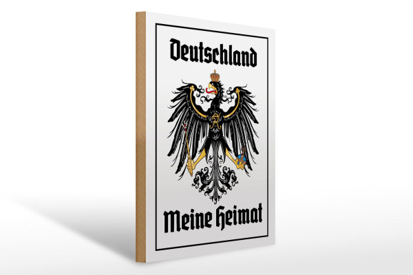 Holzschild - Adler Mein Heimat