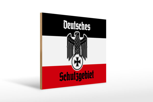 Holzschild - Adler D Schutzgebiet