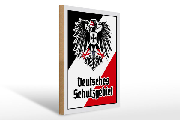 Holzschild - Adler D Schutzgebiet