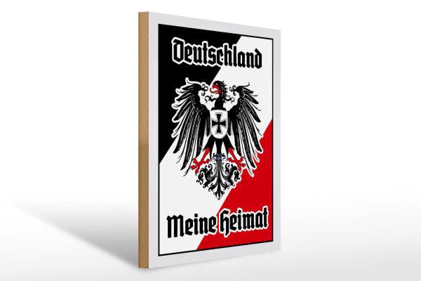 Holzschild - Adler Mein Heimat