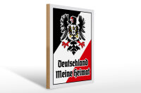 Holzschild - Adler Heimat