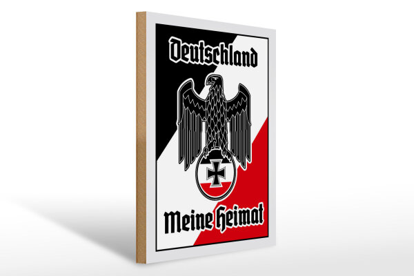 Holzschild - Adler Mein Heimat