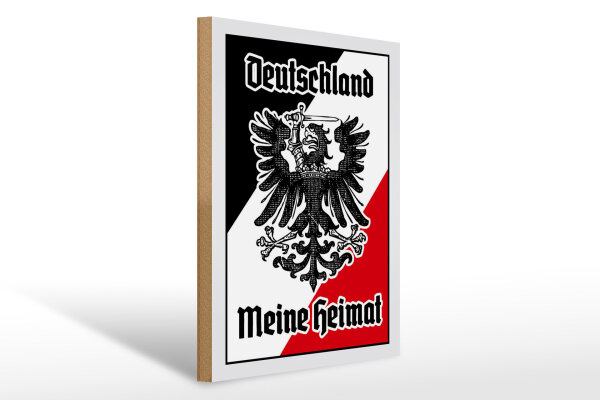 Holzschild - Adler Mein Heimat