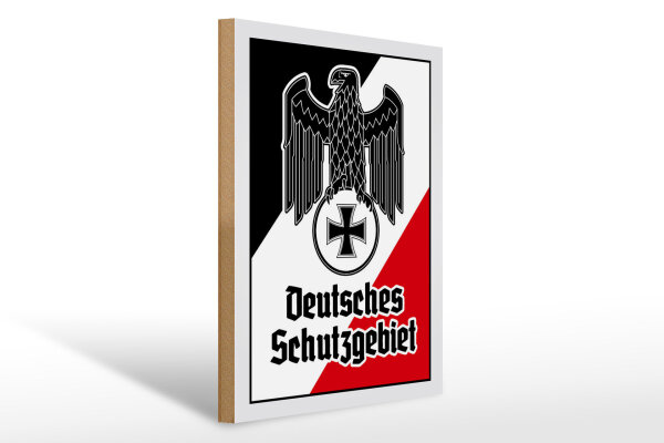 Holzschild - Adler D Schutzgebiet