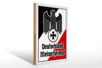 Holzschild - Adler Heimat