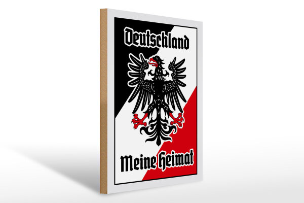 Holzschild - Adler Mein Heimat