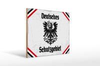 Holzschild - Adler D Schutzgebiet