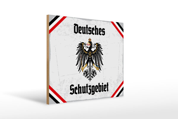 Holzschild - Adler D Schutzgebiet