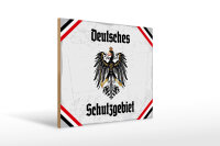 Holzschild - Adler D Schutzgebiet