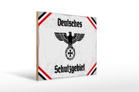 Holzschild - Adler D Schutzgebiet