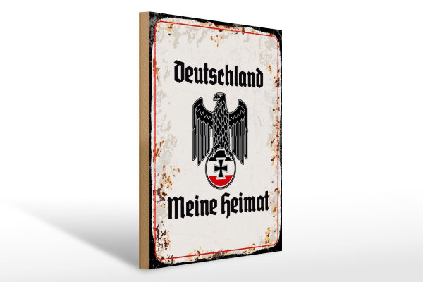 Holzschild - Adler Heimat
