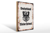 Holzschild - Adler Heimat