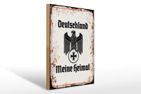 Holzschild - Adler Heimat